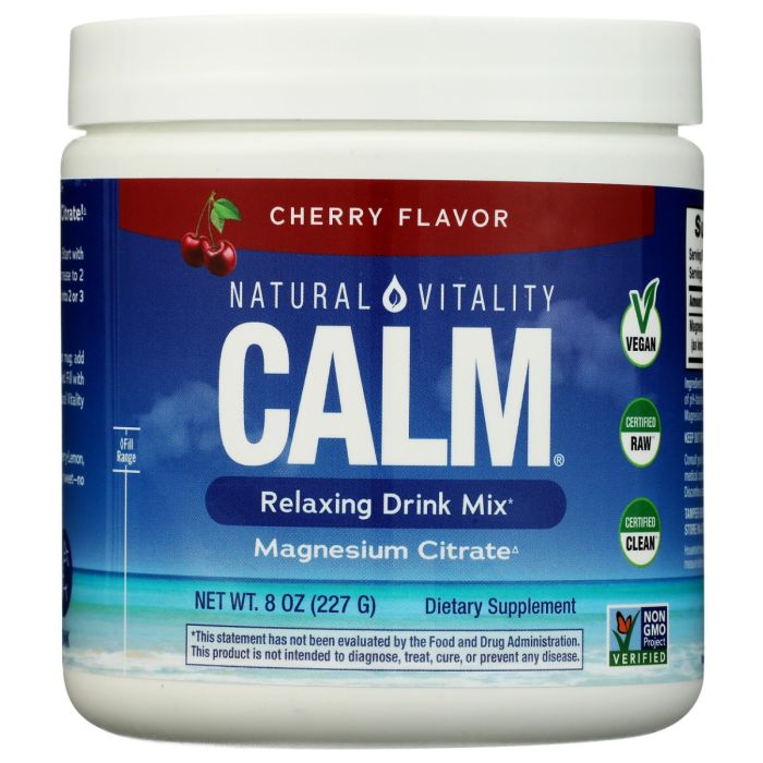 NATURAL VITALITY: Calm Cherry Flavor, 8 oz