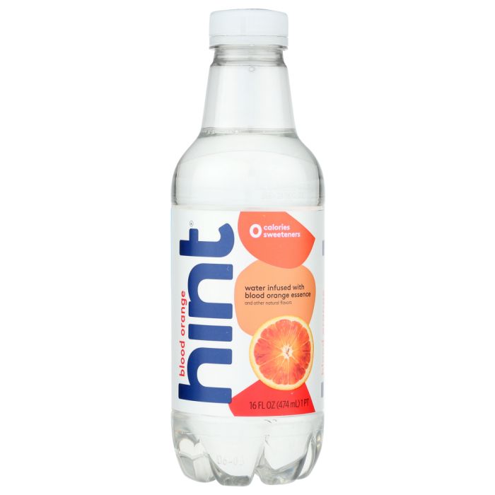 HINT: Unsweet Essence Water Blood Orange, 16 oz