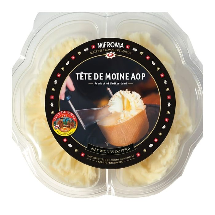 MIFROMA: Cheese Ros Tete De Moine, 3.35 oz