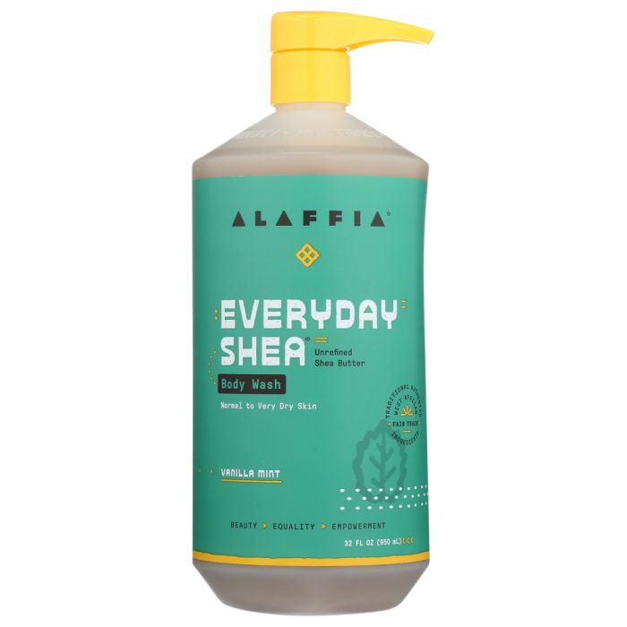ALAFFIA: Wash Body Evrydy Vanilla, 32 fo