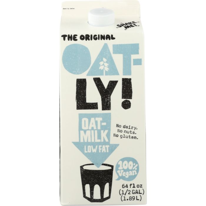 OATLY: Low Fat Oat Milk, 64 oz