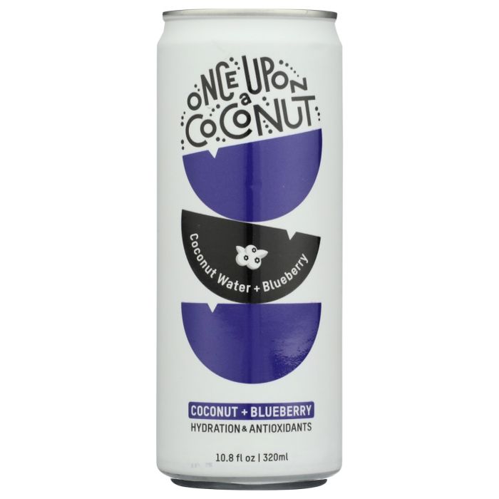 ONCE UPON A COCONUT: Premium Coconut Water Plus Blueberry, 10.8 fo