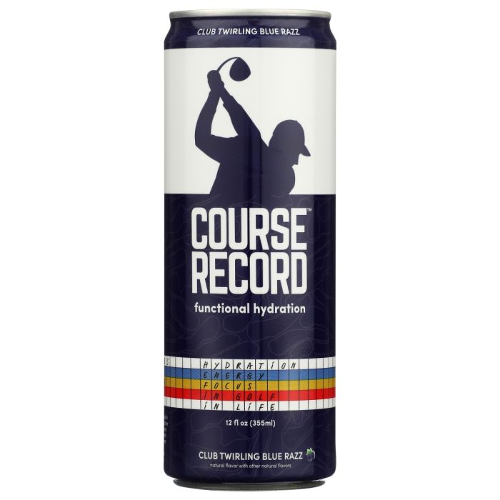 COURSE RECORD: Blue Razz Functional Hydration Drink, 12 fo