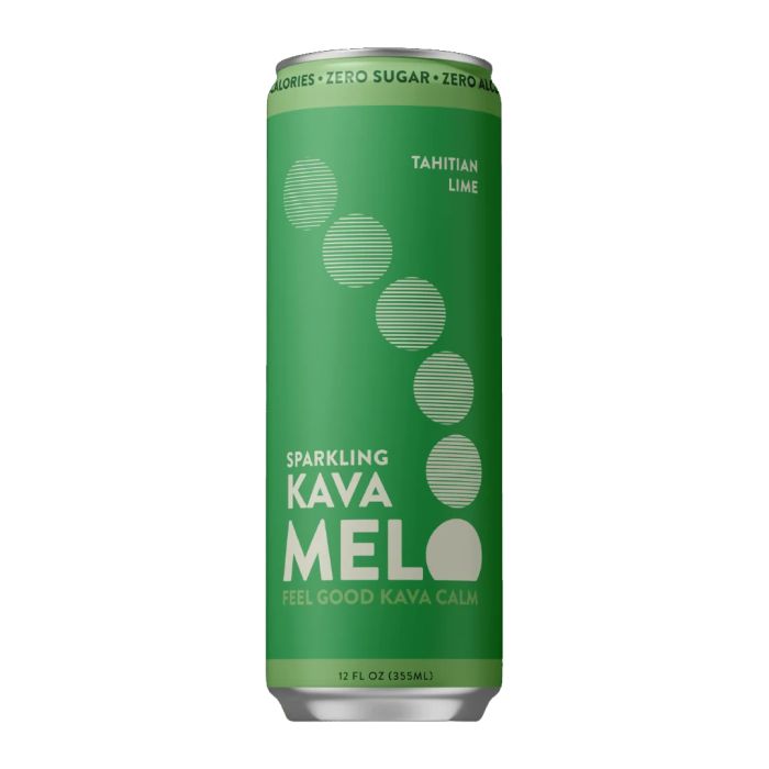 MELO: Tahitian Lime Sparkling Kava, 12 fo