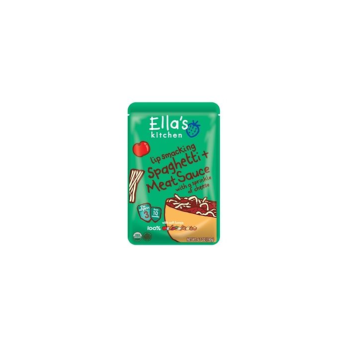 ELLAS KITCHEN: Baby STG3 Spaghetti Meat Sauce, 6.7 oz