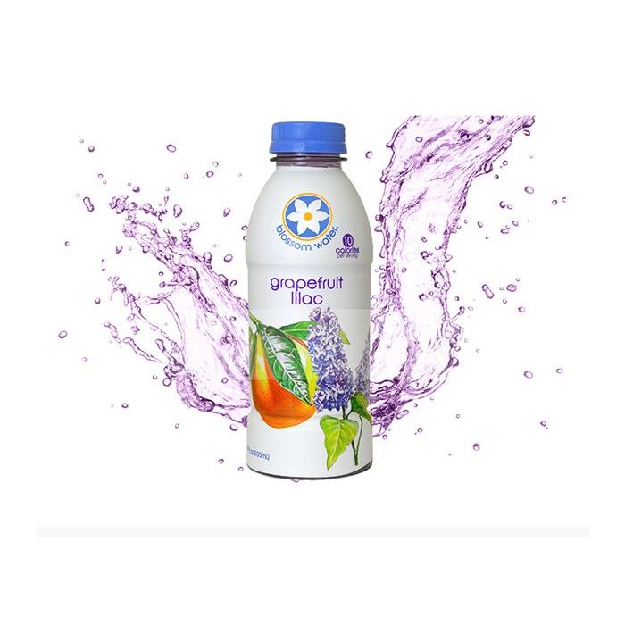 BLOSSOM WATER: Lilac Grapefruit Water, 16 oz