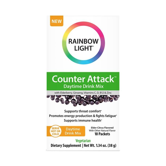 RAINBOW LIGHT: Counter Attack Day 10Pkt, 10 pk