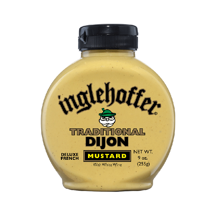 INGLEHOFFER: Mustard Sqz Dijon Trdnl, 9 oz