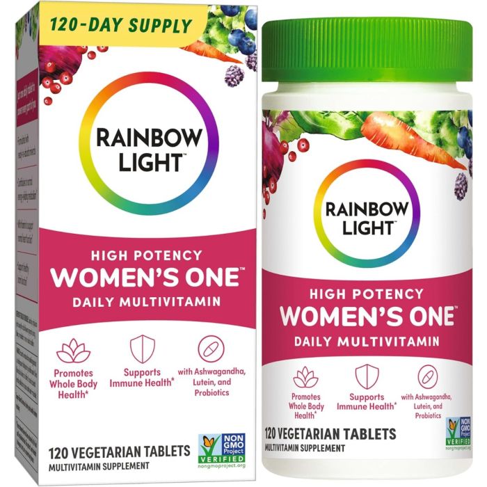 RAINBOW LIGHT: Womens One Multivitamin, 120 tb