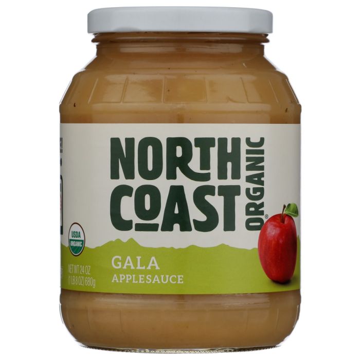 NORTH COAST: Organic Gala Apple Sauce, 24 oz