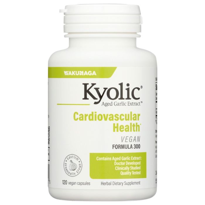 KYOLIC: Aged Garlic Extract Formula 300 Cardiovascular Health, 120 vc
