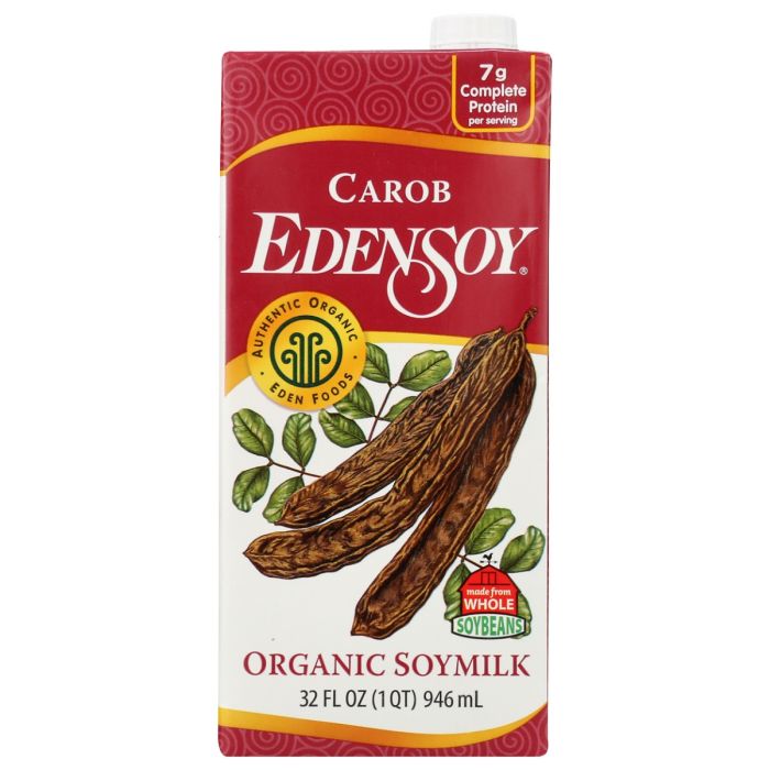 EDEN FOODS: Carob Edensoy Organic, 32 fo