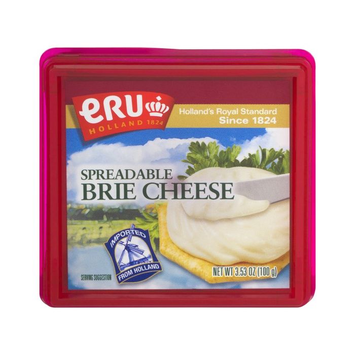 ERU HOLLAND: Spreadable Brie Cheese, 3.5 oz