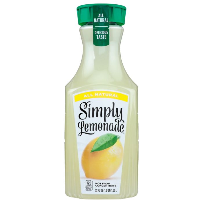 SIMPLY: Juice Lemonade, 52 oz