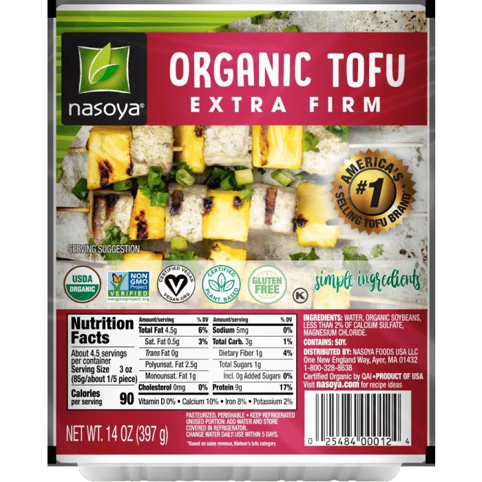 NASOYA: Extra Firm Tofu Organic, 14 oz
