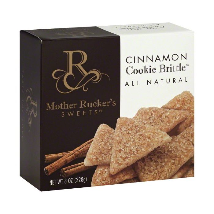 MOTHER RUCKERS SWEETS: Cookie Cnnmn Brittle, 7 oz