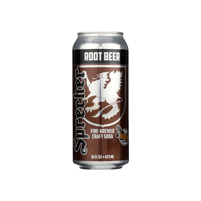 SPRECHER: Soda Root Beer, 16 FO