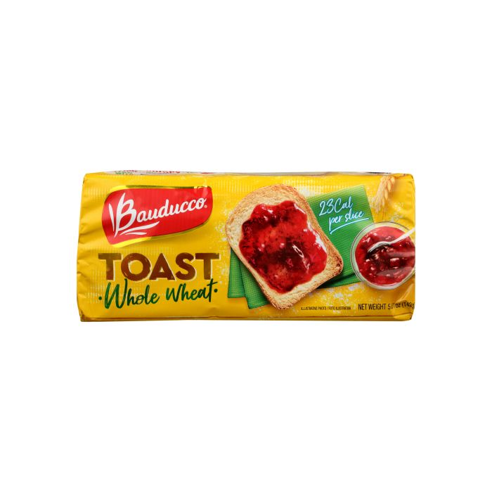 BAUDUCCO: Toast Whole Wheat, 5.01 OZ