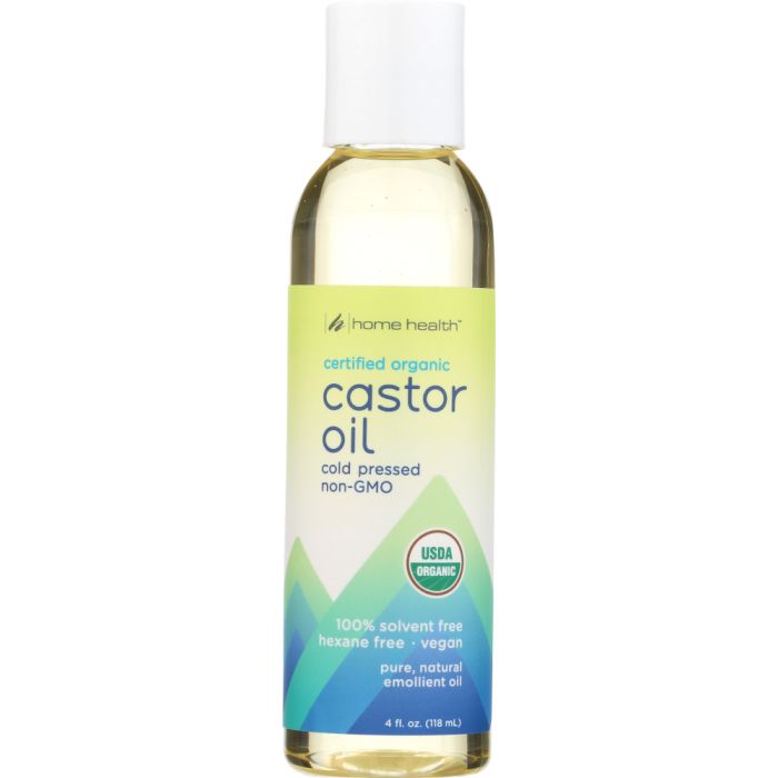 HOME HEALTH: Organic Castor Oil, 4 fo