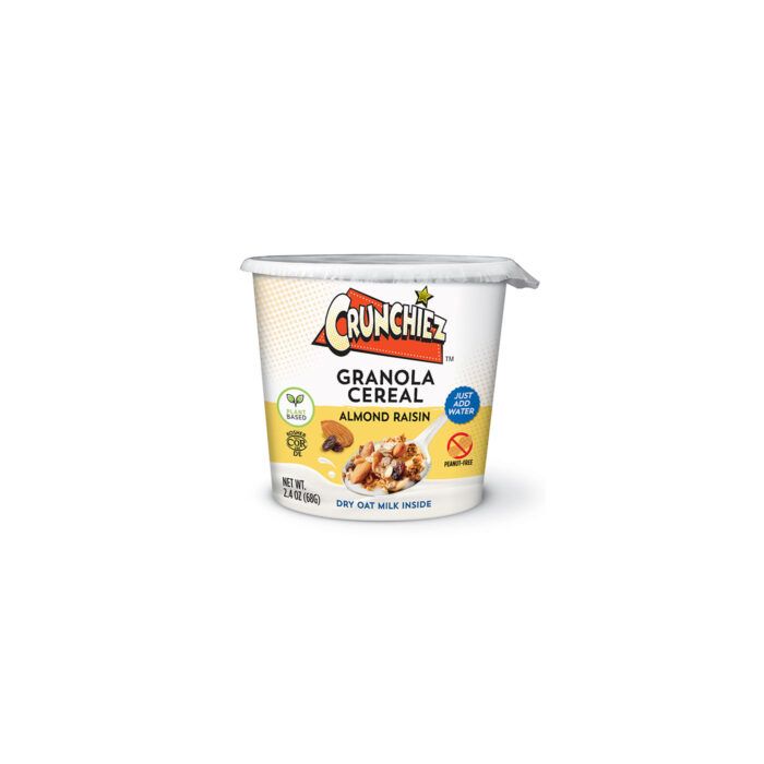 CRUNCHIEZ: Cereal Gran Alm Raisin, 2.4 oz