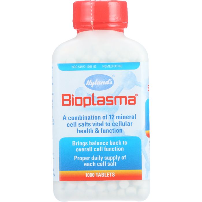 HYLANDS: Bioplasma Cell Salt,, 1000 Tablets