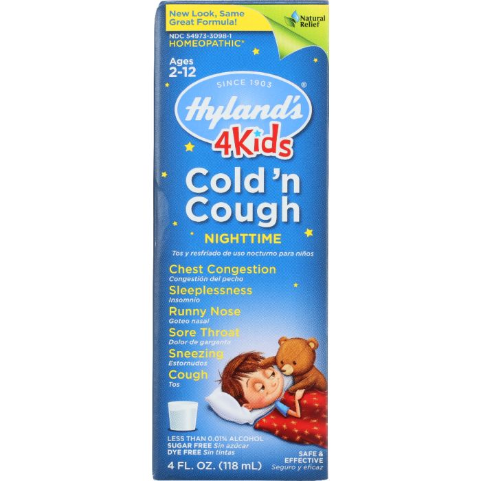 HYLAND'S: Nighttime Cold 'N Cough 4 Kids, 4 oz