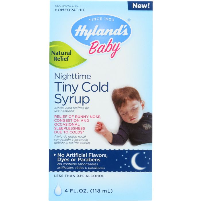 HYLAND'S: Baby Nighttime Tiny Cold Syrup, 4 oz