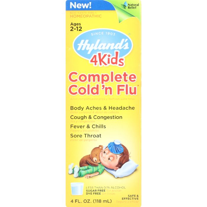 HYLAND'S: 4 Kids Complete Cold 'N Flu, 4 oz
