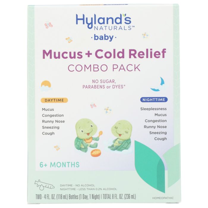 HYLAND: Baby Mucus and Cold Relief Combo Pack, 8 fo