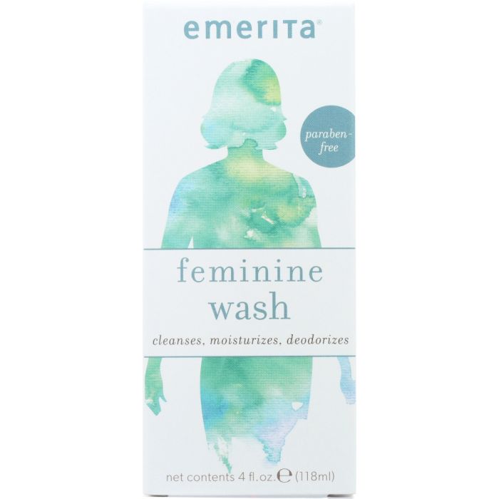EMERITA: Feminine Wash Cleansing & Moisturizing, 4 oz