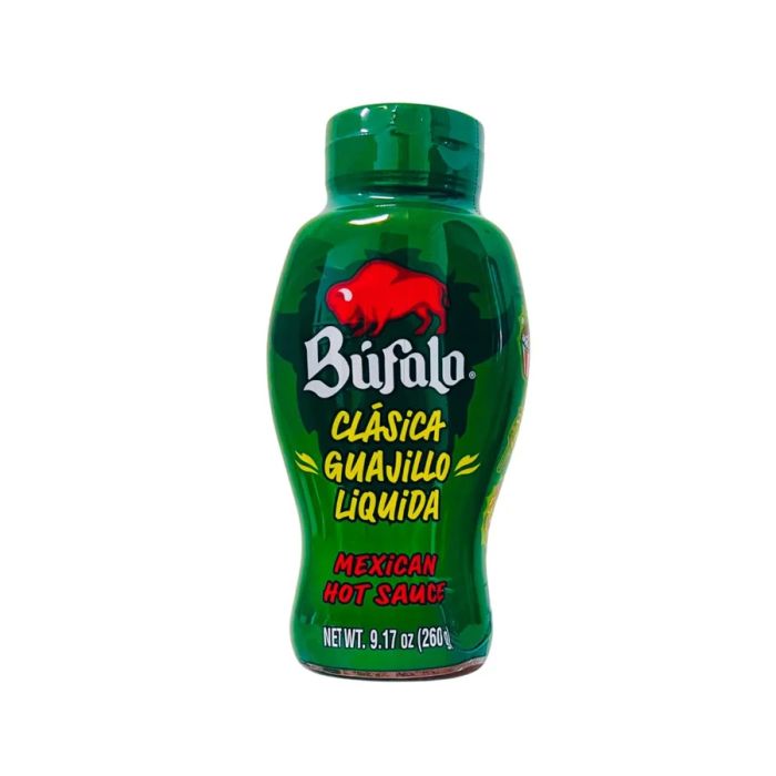 BUFALO: Clasica Guajillo Liquida Mexican Hot Sauce, 9.17 oz