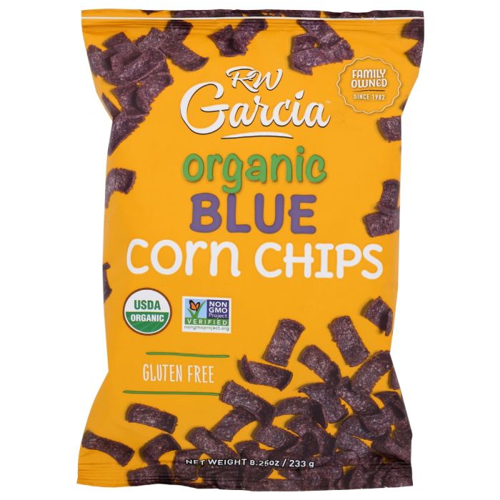 RW GARCIA: Organic Blue Corn Chips, 8.25 oz