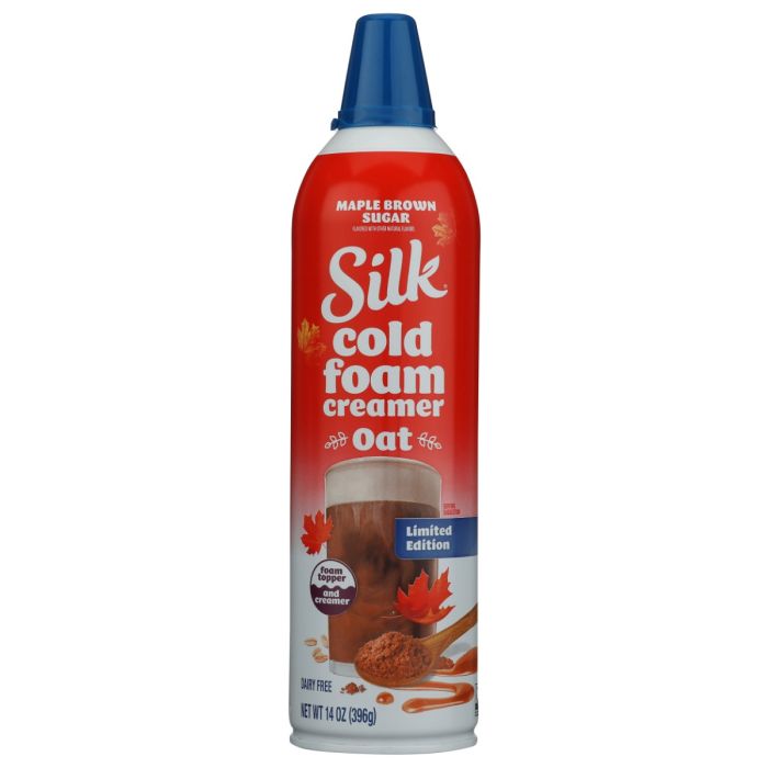 SILK: Maple Brown Sugar Cold Foam Creamer Oat, 14 oz