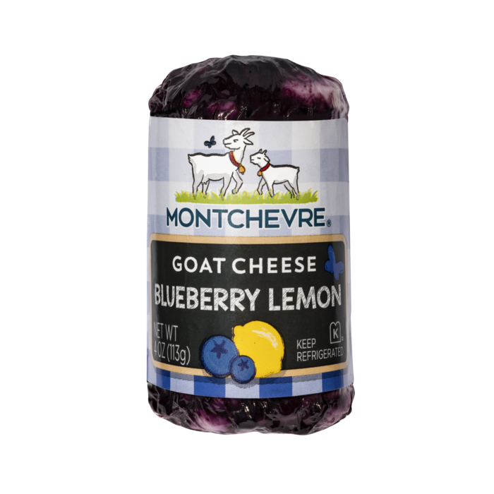 MONTCHEVRE: Chse Goat Lemon Blubry, 4 oz