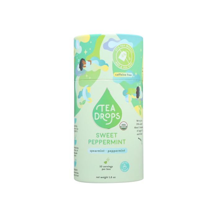TEA DROPS: Tea Drops Sweet Peppermnt, 1.8 OZ