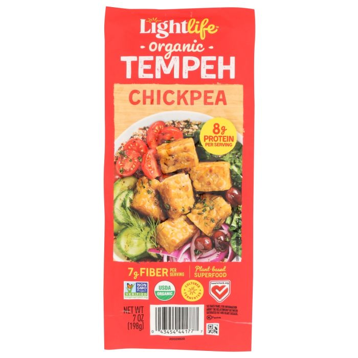 LIGHTLIFE: Organic Tempeh Chickpea, 7 oz