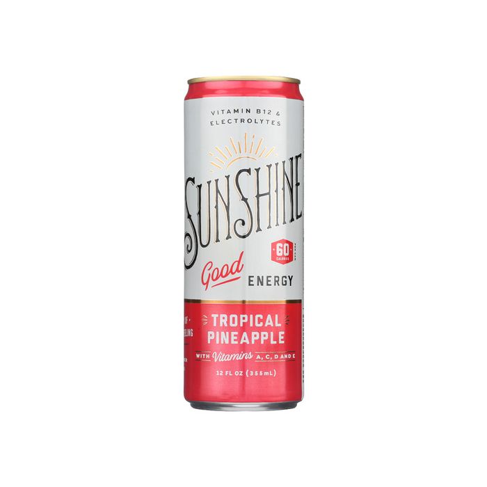 SUNSHINE: Drink Energy Trop Pineapp, 12 FO