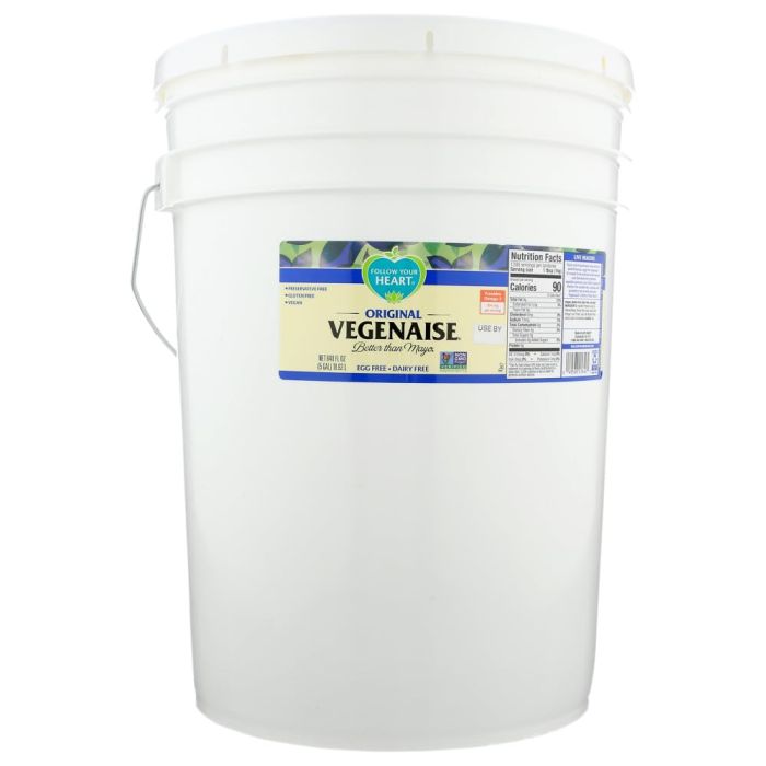 FOLLOW YOUR HEART: Vegenaise Original, 5 ga