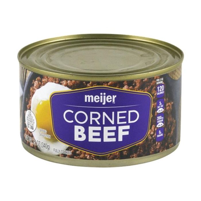 MEIJER: Beef Corned Canned, 12 oz