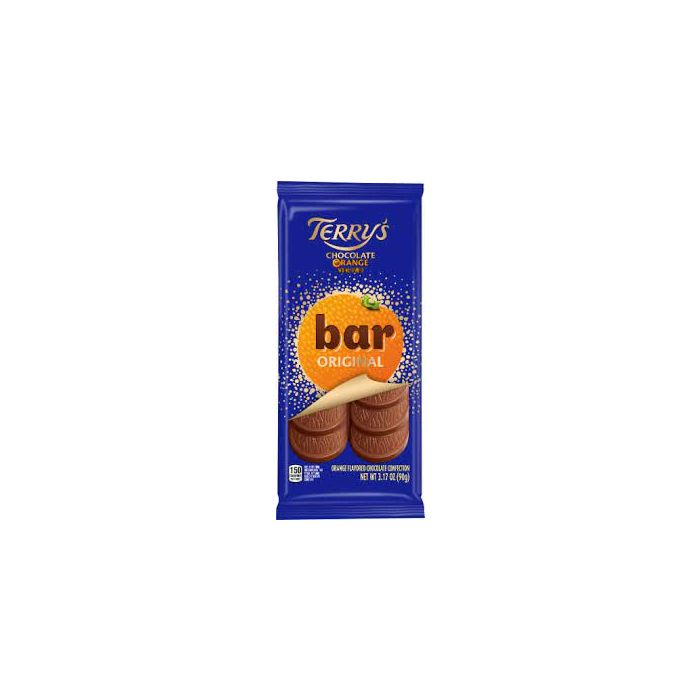 TERRYS: Bar Mlk Chocolate Orange, 3.17 OZ