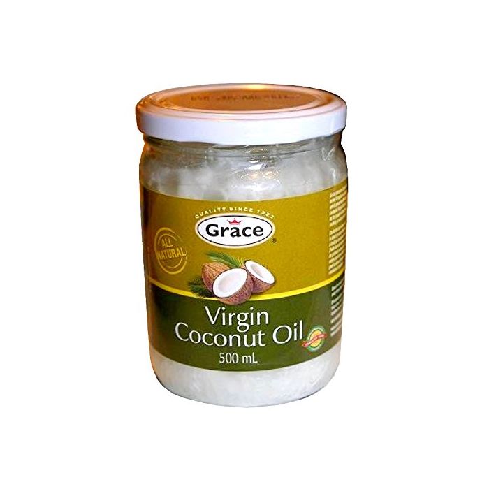 GRACE CARIBBEAN: Organic Extra Virgin Coconut Oil, 500 ml