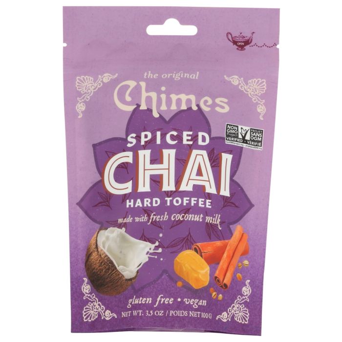CHIMES: Spiced Chai Hard Toffee, 3.5 oz