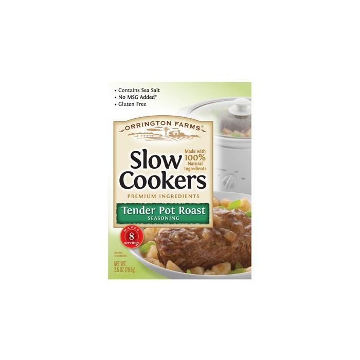 ORRINGTON FARMS: Ssnng Slwcookr Tender Pot Roast, 2.5 oz