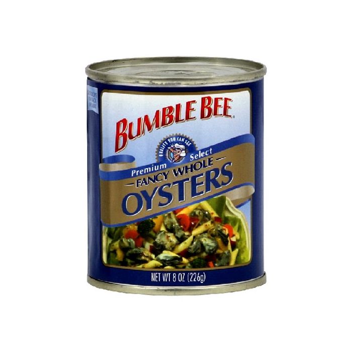 BUMBLE BEE: Oysters Whole Fancy Can, 8 oz