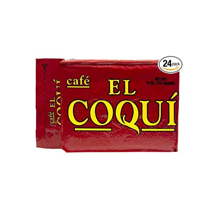 CAFE: Coffee Coqui Brick 24, 6 oz