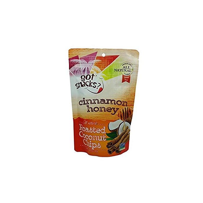 GOT SNACKS: Chip Coconut Roasted Cinnamon Honey, 1.43 oz