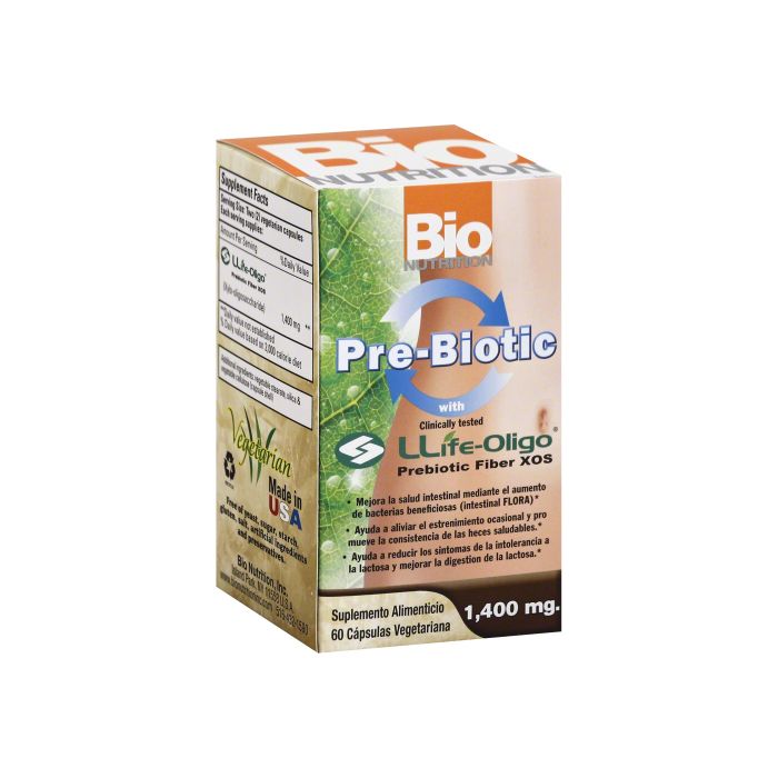 BIO NUTRITION: Pre Biotic W Life Oligo, 60 vc