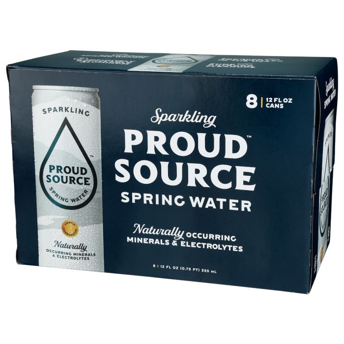 PROUD SOURCE: Water Sprklng Alkaline 8P, 96 FO
