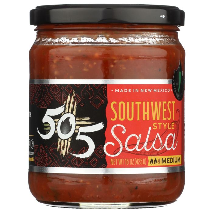 505 SOUTHWESTERN: Medium Southwest Style Salsa, 15 oz