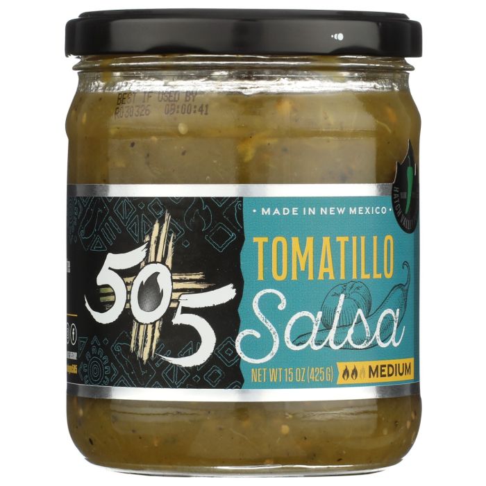 505 SOUTHWESTERN: Medium Tomatillo Salsa, 15 oz